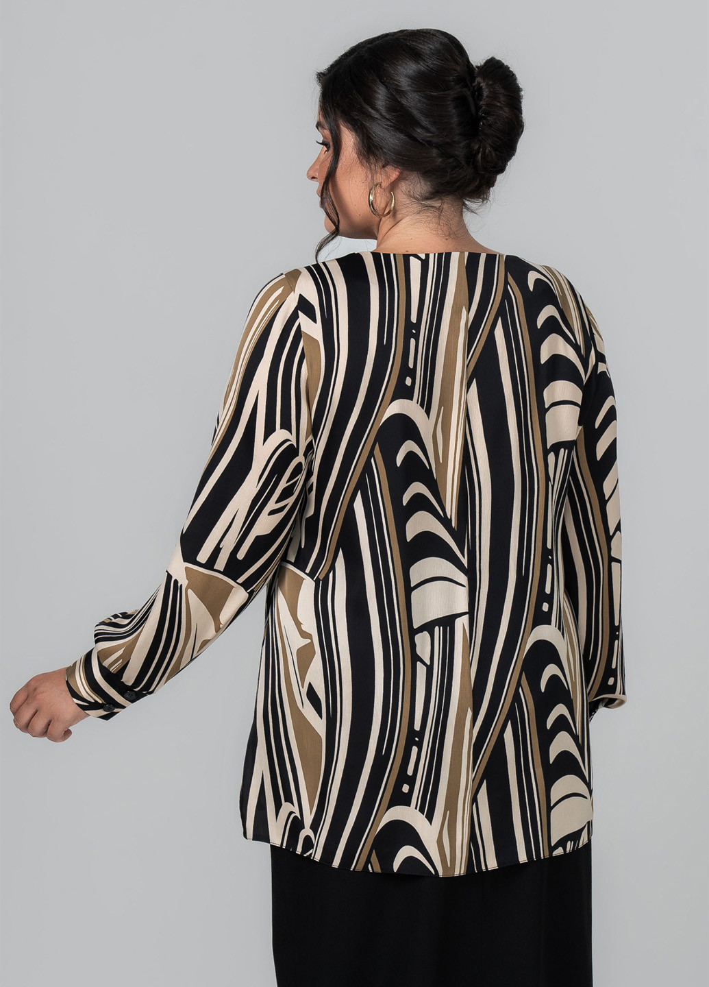 Комбинированная блуза A'll Posa