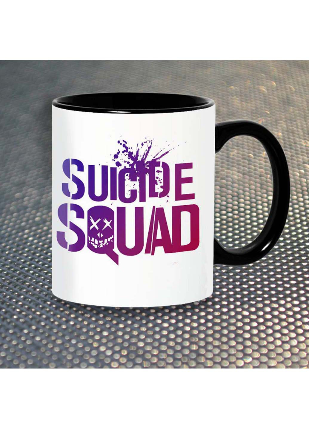 Чашка Fan Girl Лого Отряд Самоубийц Suicide Squad New 330 мл (254914190)
