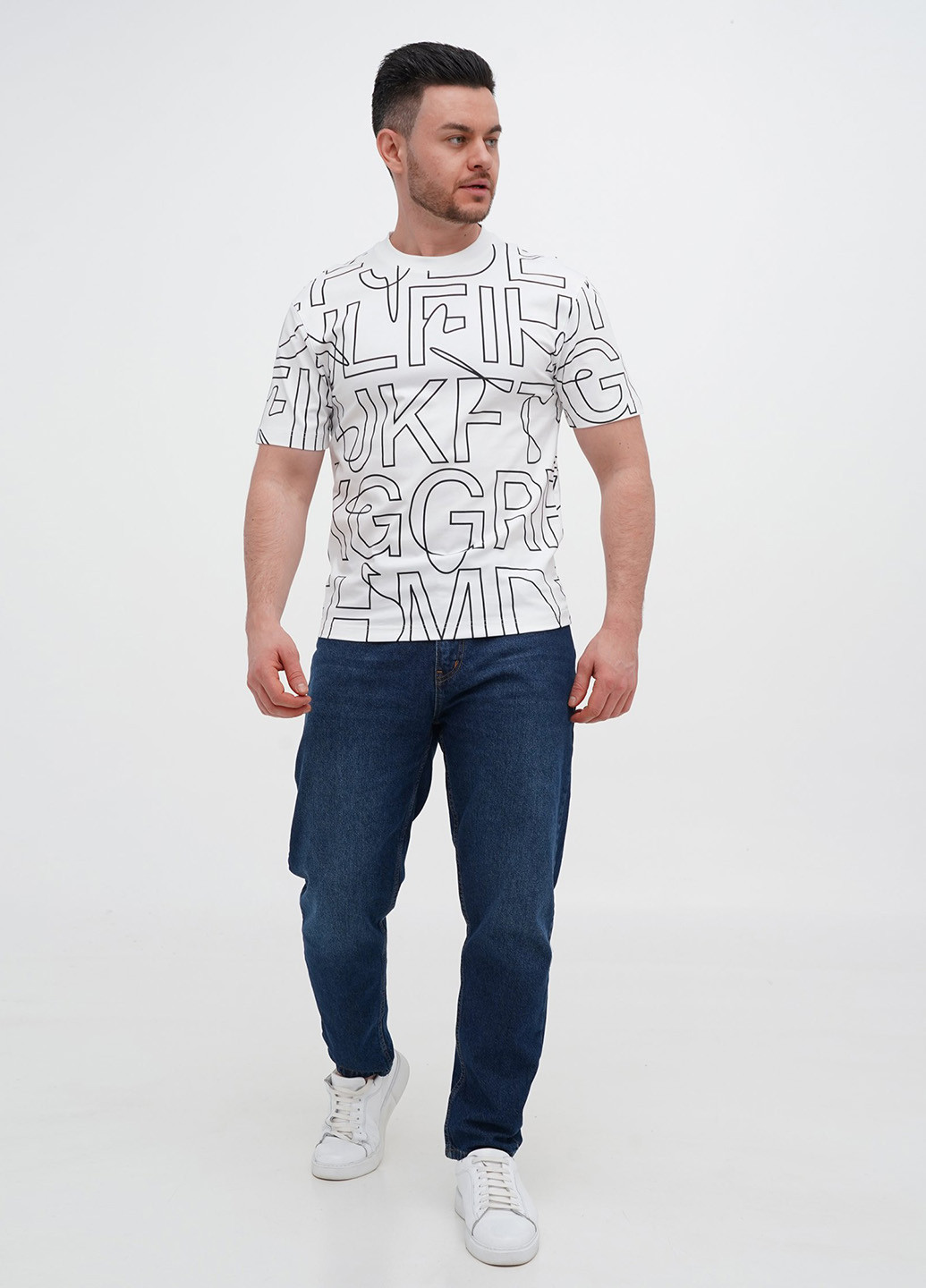 Белая футболка Trend Collection