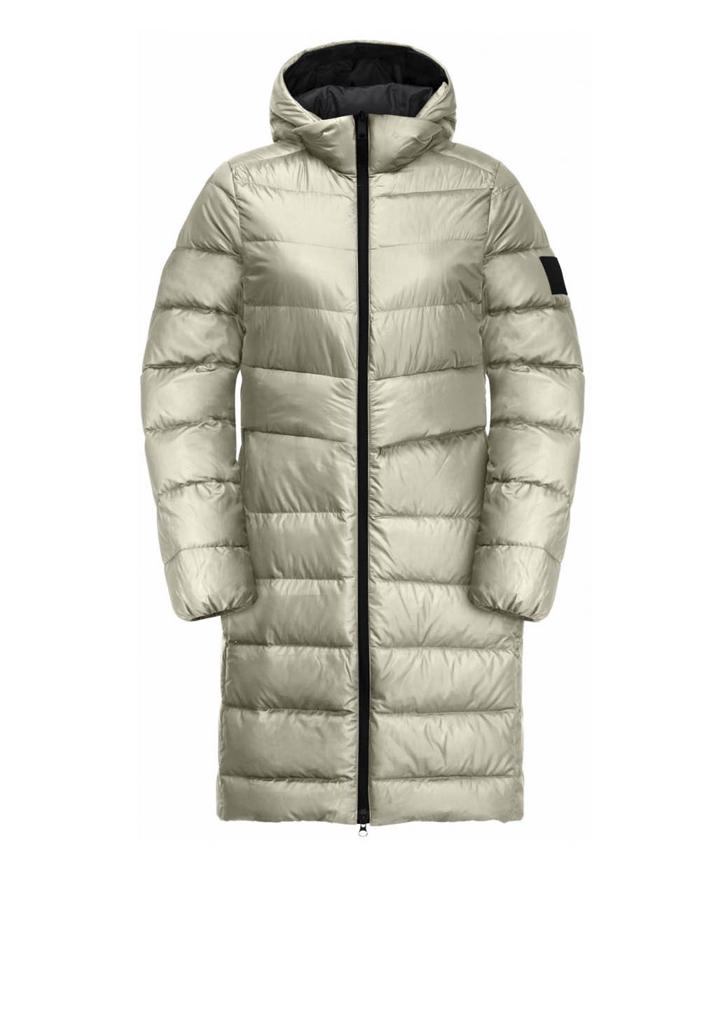 Бежевый демисезонный Пуховик Jack Wolfskin