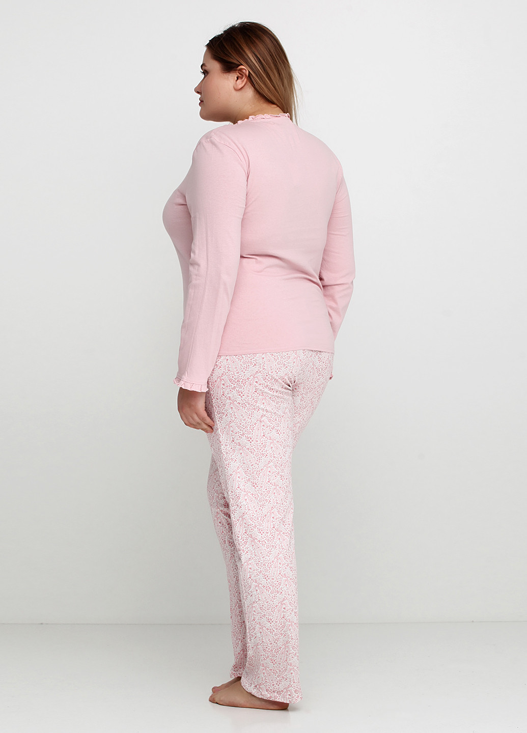 Рожева всесезон піжама (лонгслів, брюки) Women'secret