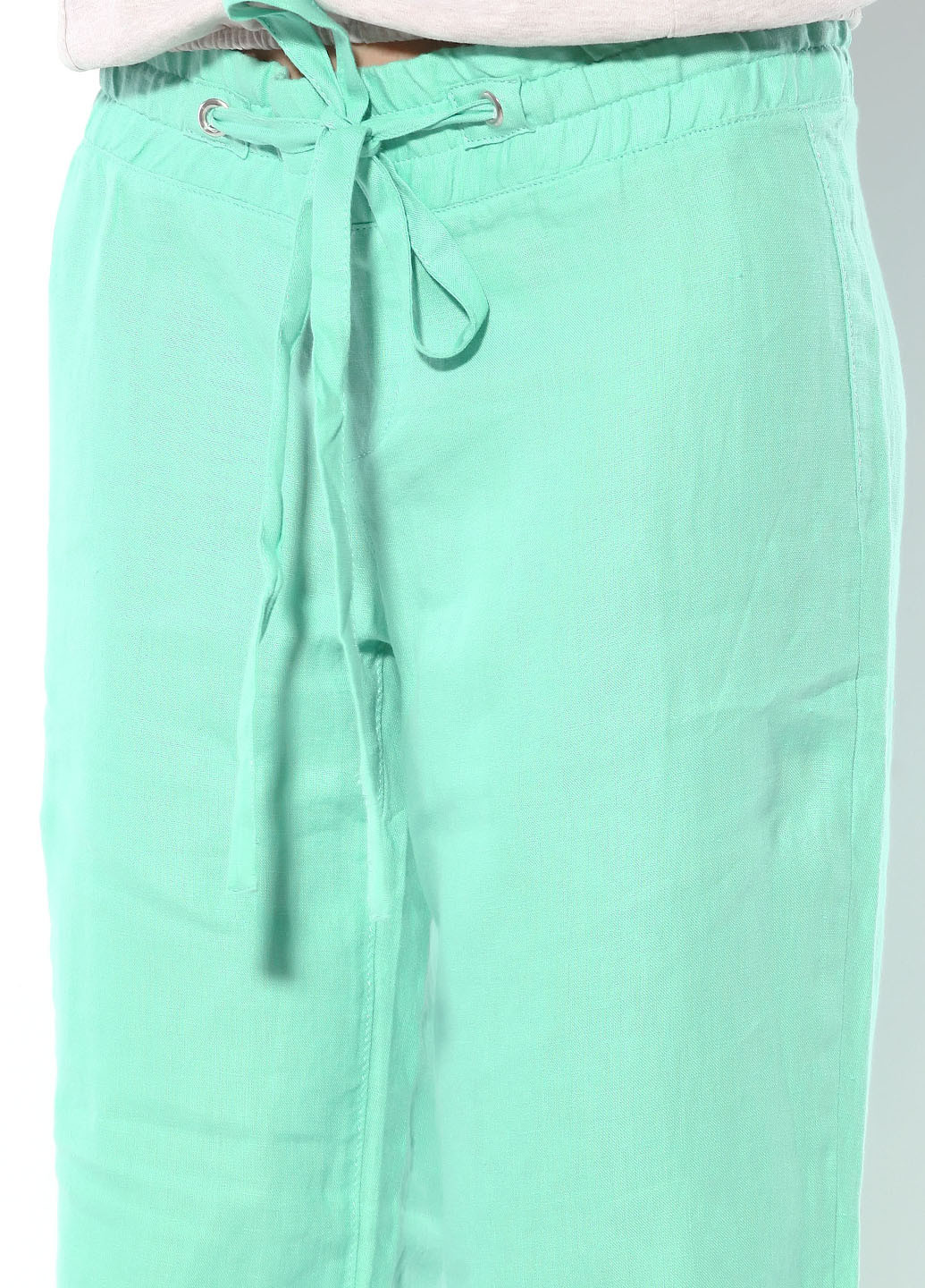 Зеленые кэжуал демисезонные брюки Madoc