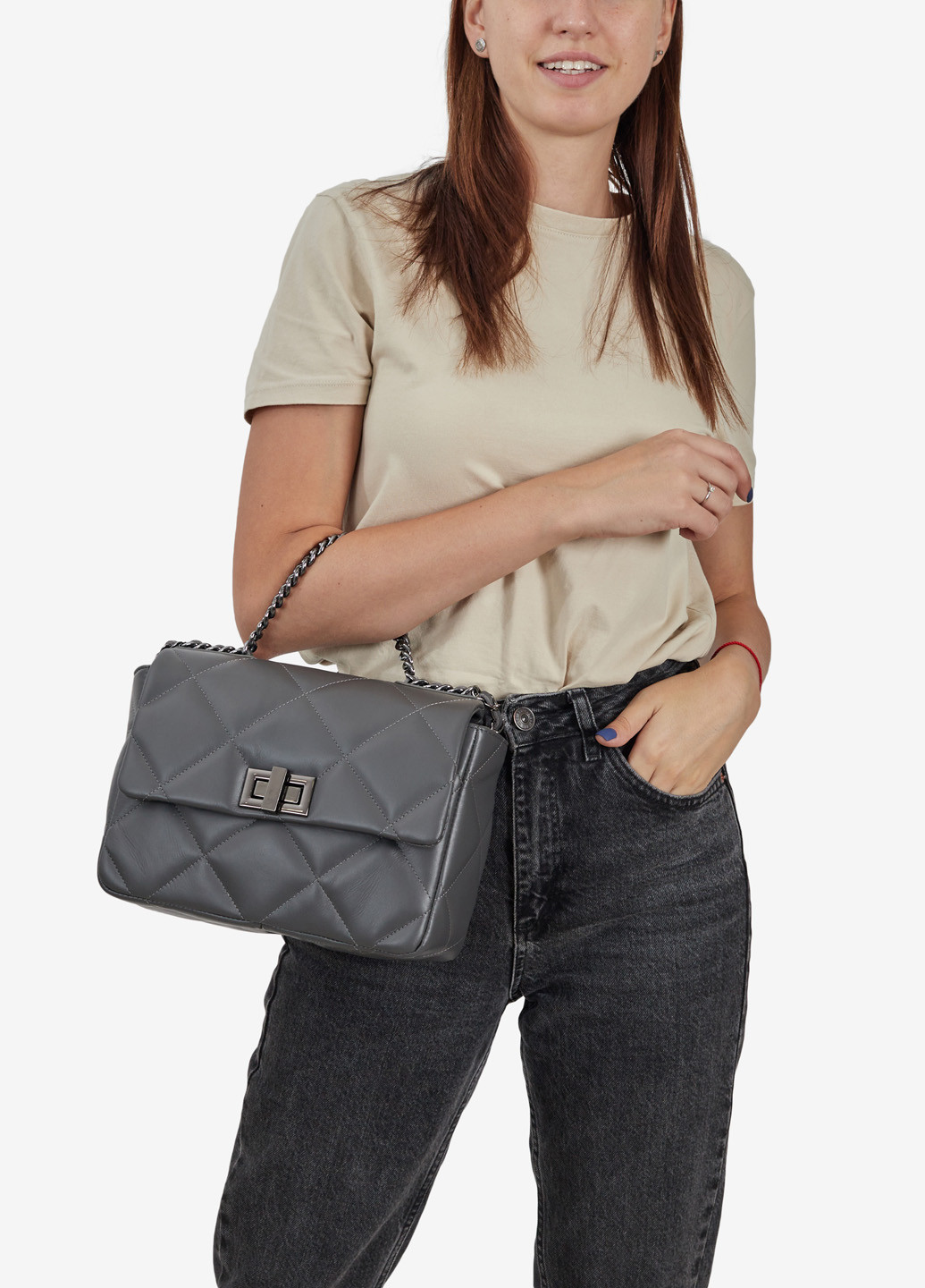 Сумка жіноча шкіряна на плече крос-боді середня Сrossbody Regina Notte (253976663)