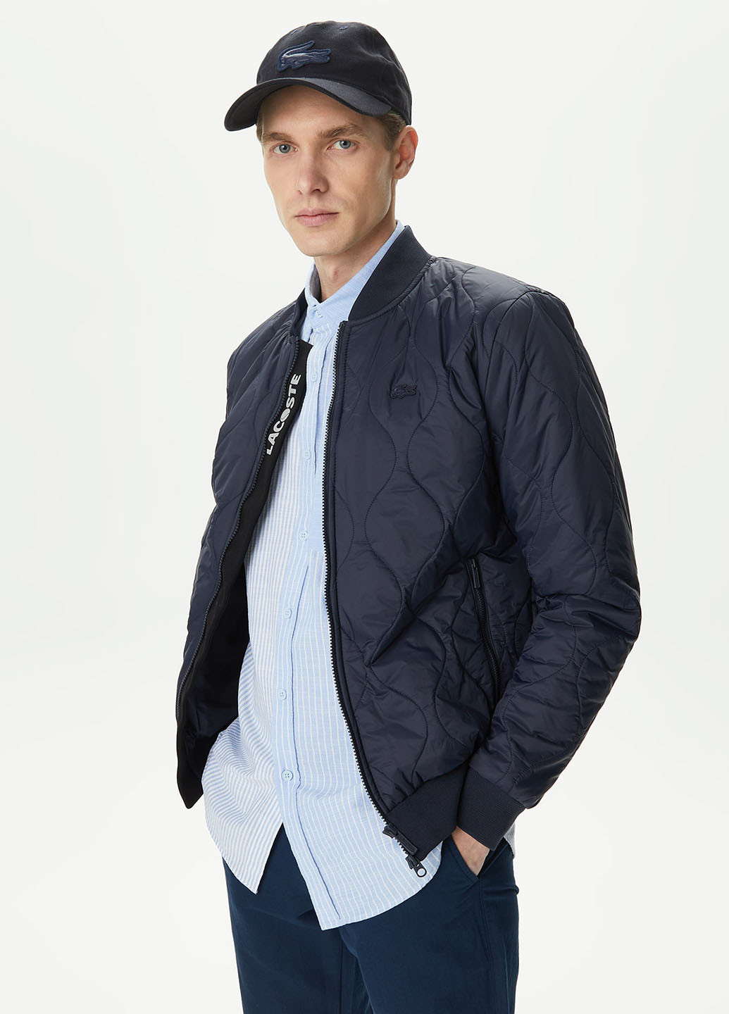 Бомбер Lacoste на молнии (298072853)