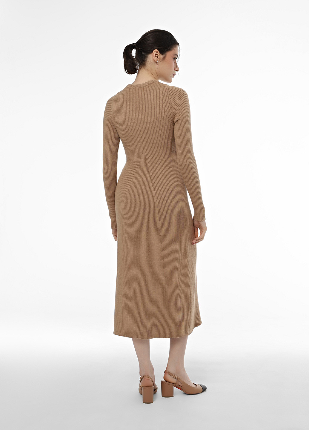 Бежева кежуал сукня Promin однотонна