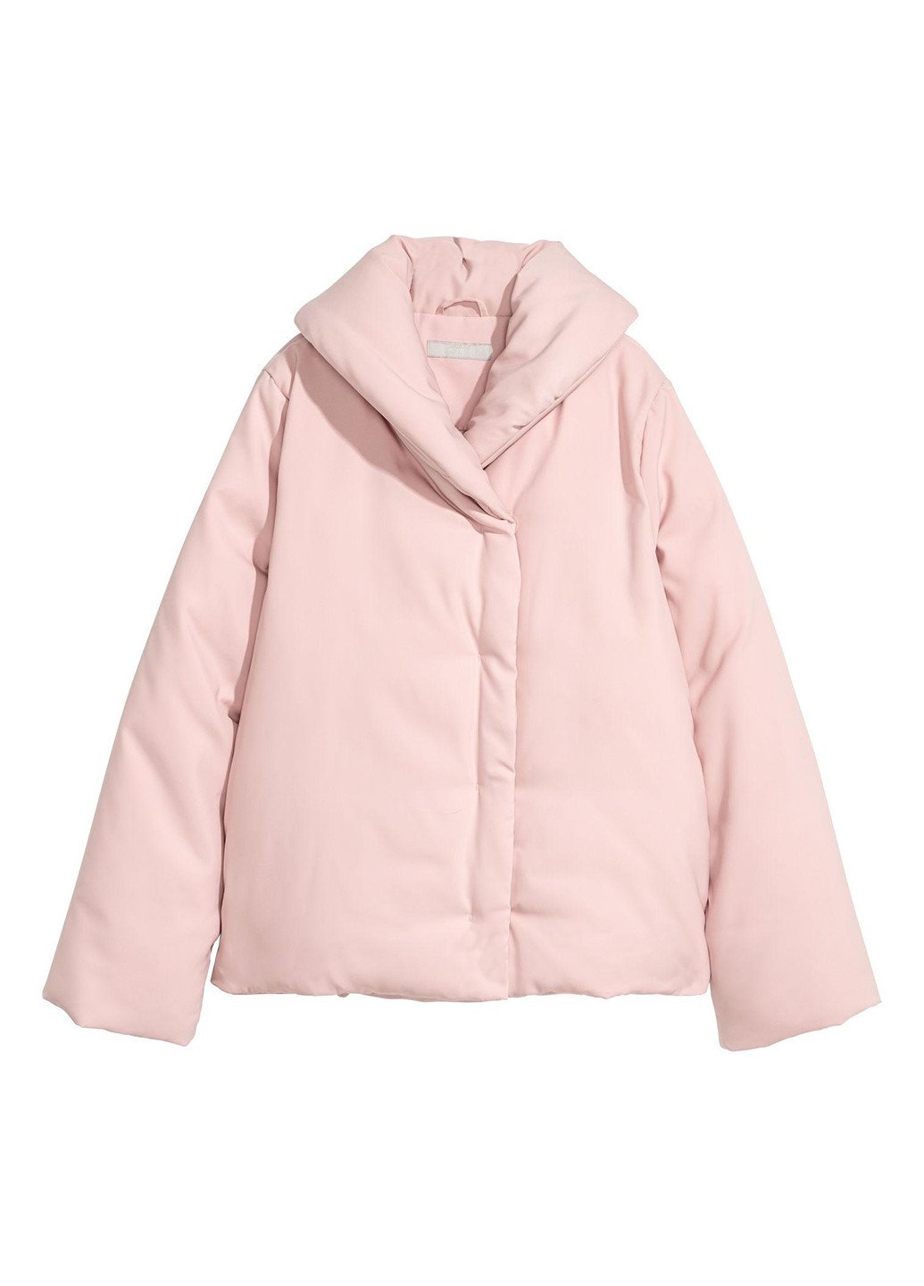 Бледно-розовая зимняя куртка H&M