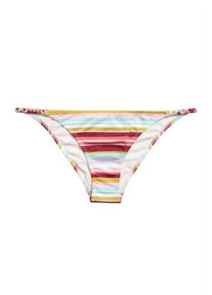 Цветные плавки бикини танга в полоску H&M