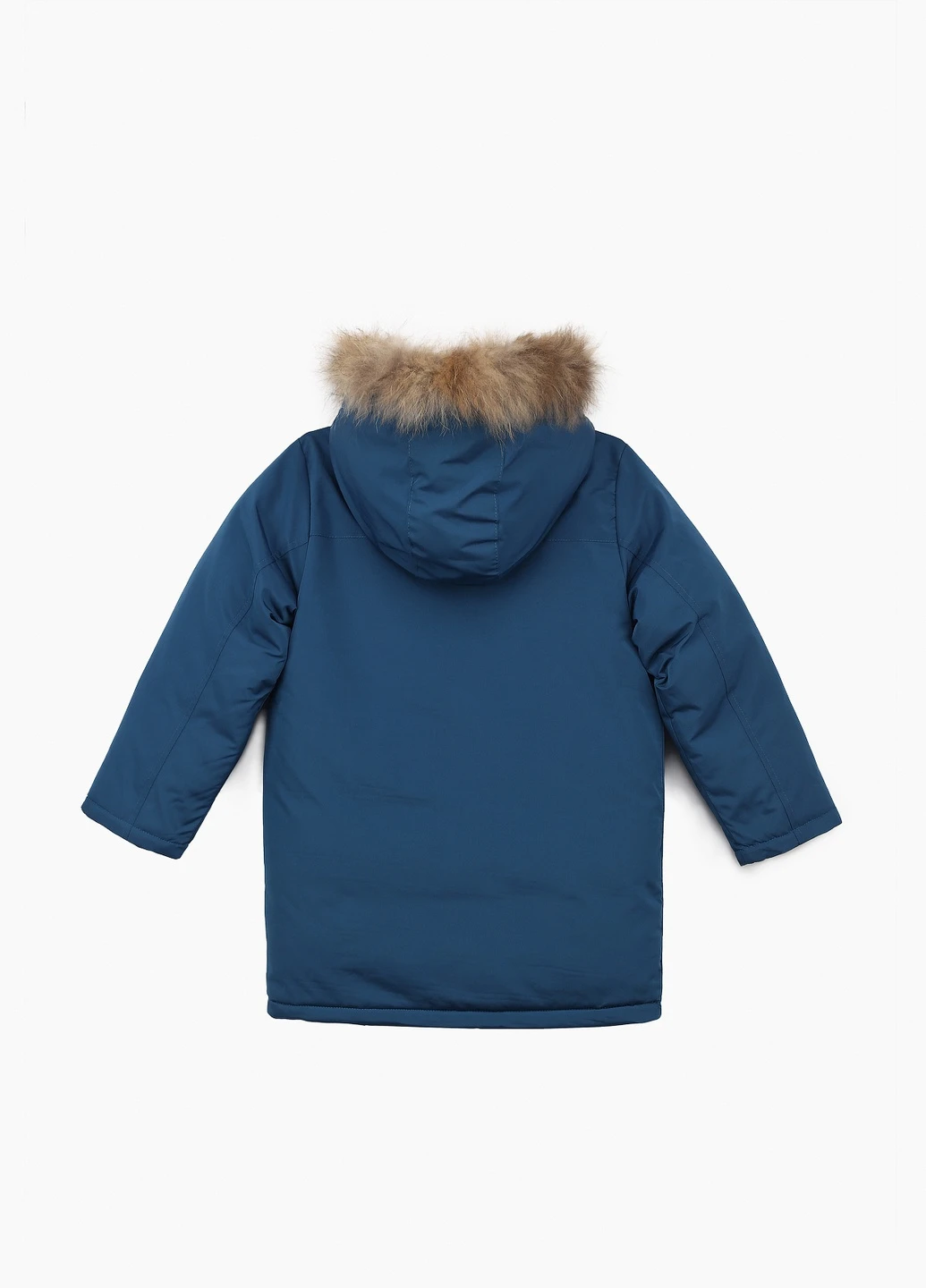 Синяя зимняя куртка No Brand