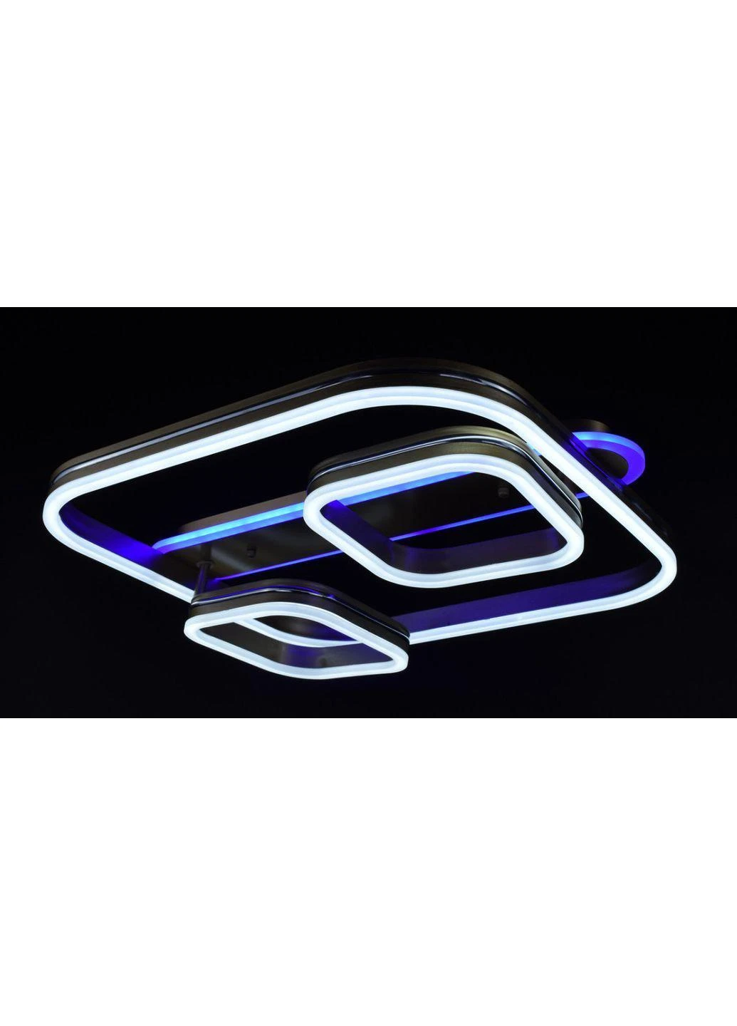 Люстра потолочная LED A55071/1+2-RGB-sg+ch Золото 12х50х55 см. Sunnysky (253122402)