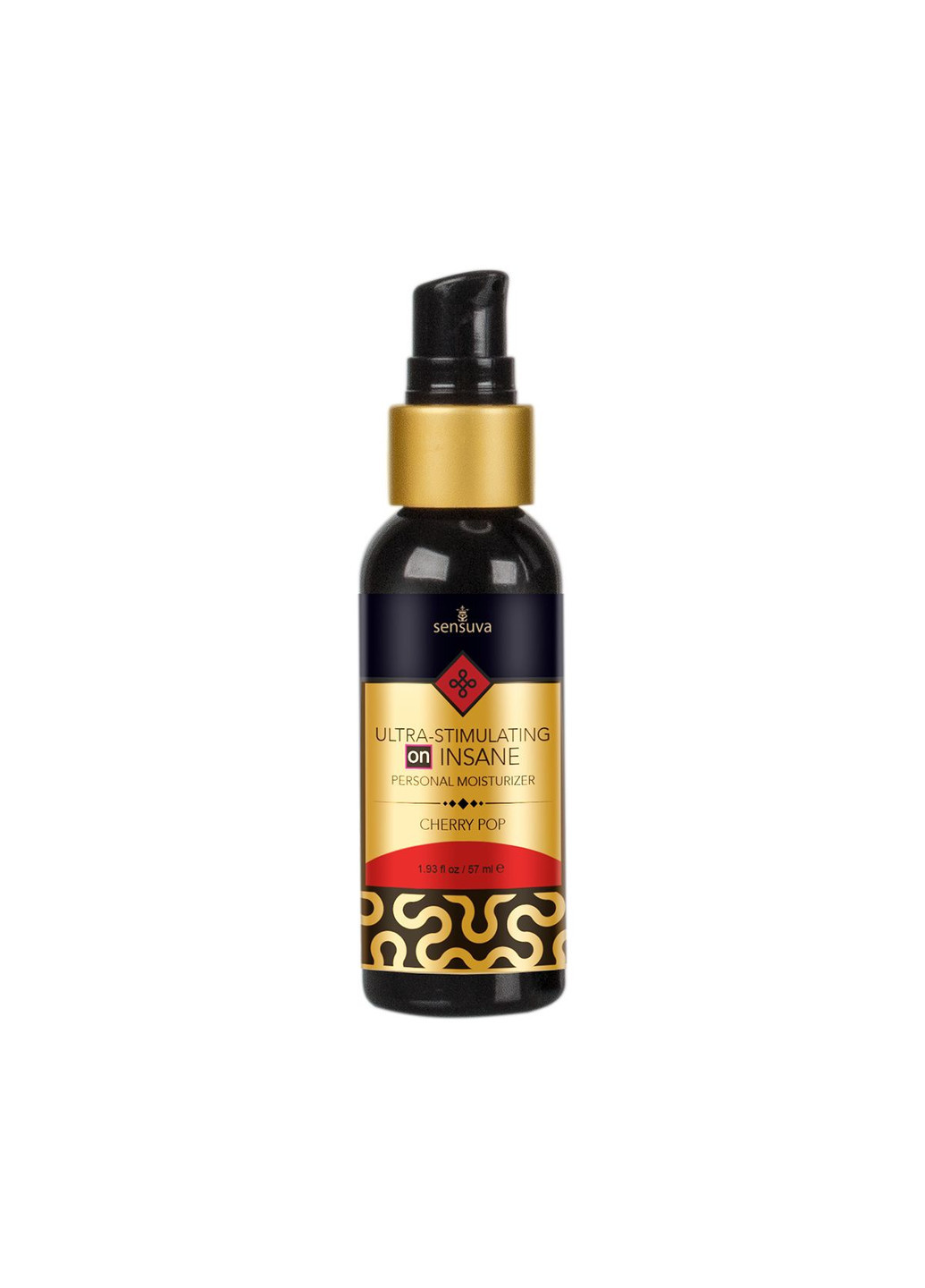 Возбуждающая смазка на гибридной основе - Ultra-Stimulating On Insane Cherry Pop (57 мл) Sensuva (251876851)