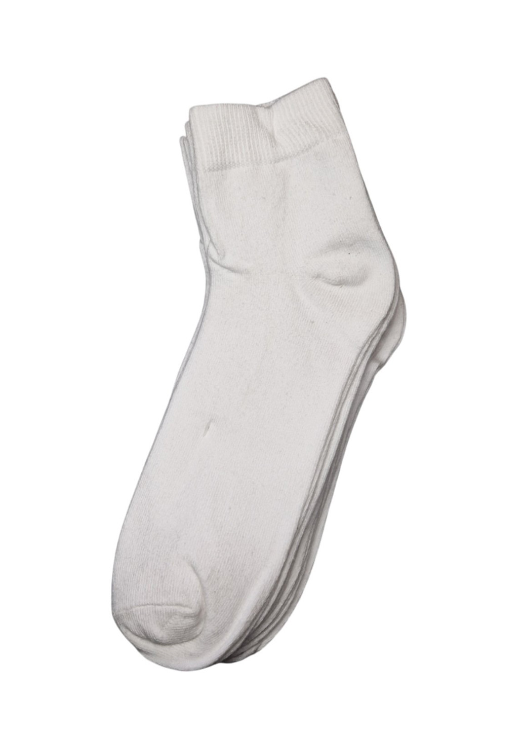 Белые носки (7 пар) C&A однотонные (341560711)