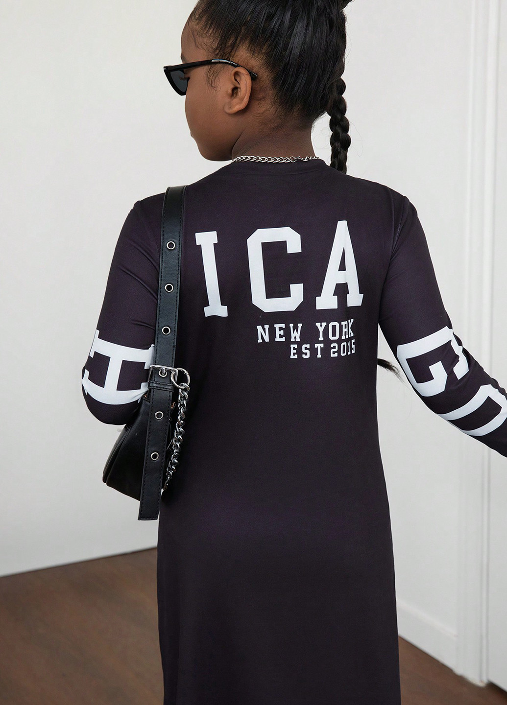 Чёрное платье SHEIN (340304925)