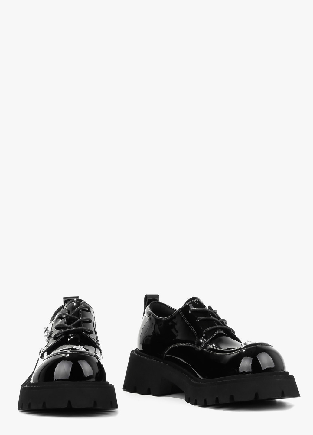 Le'BERDES Туфлі дербі чорний з натуральна шкіра, україна — демісезон (302137748)