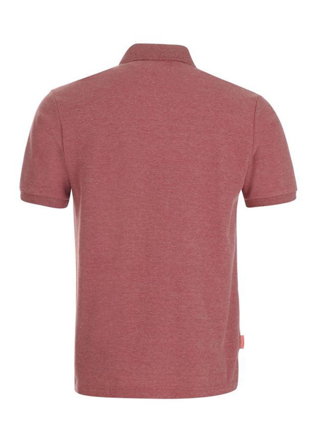 Бледно-розовая футболка-поло для мужчин Slazenger меланжевая
