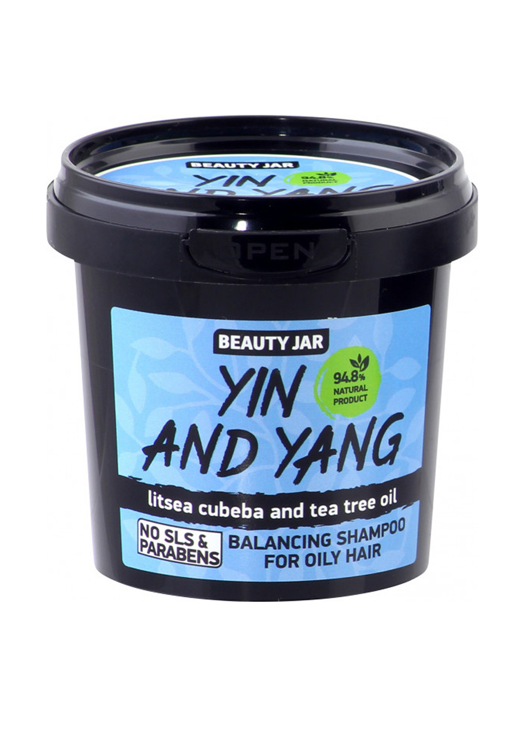 Шампунь для жирных волос Ying Yang, 150 г Beauty Jar (160741881)