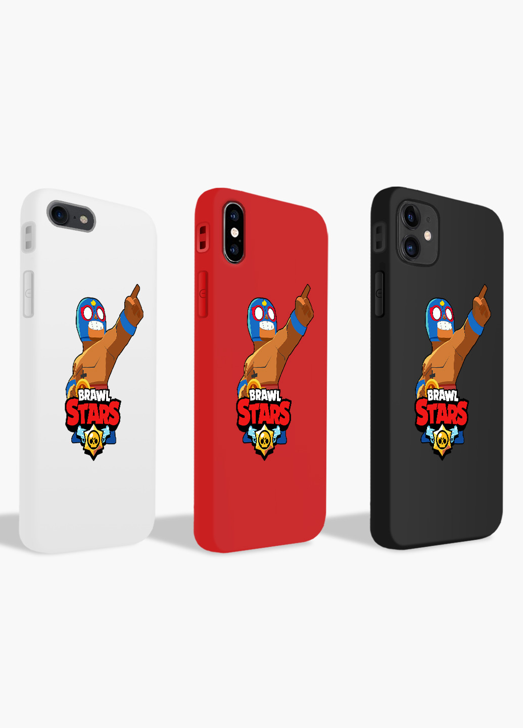 Чехол силиконовый Apple Iphone Xr Эль Примо Бравл Старс (El Primo Brawl Stars) (8225-1011) MobiPrint (219284388)