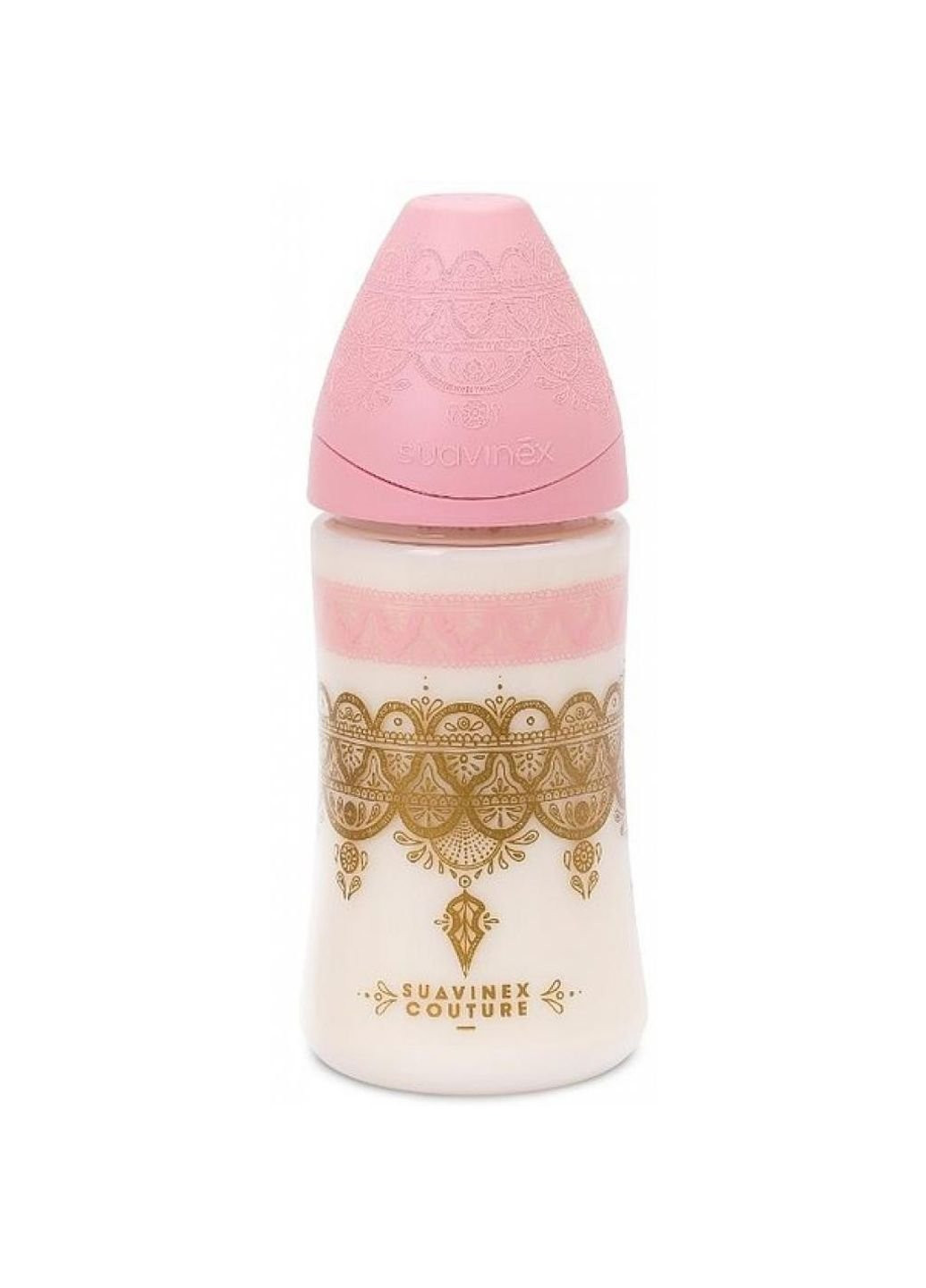 Бутылочка для кормления Couture 270 мл розовая Suavinex (252247048)