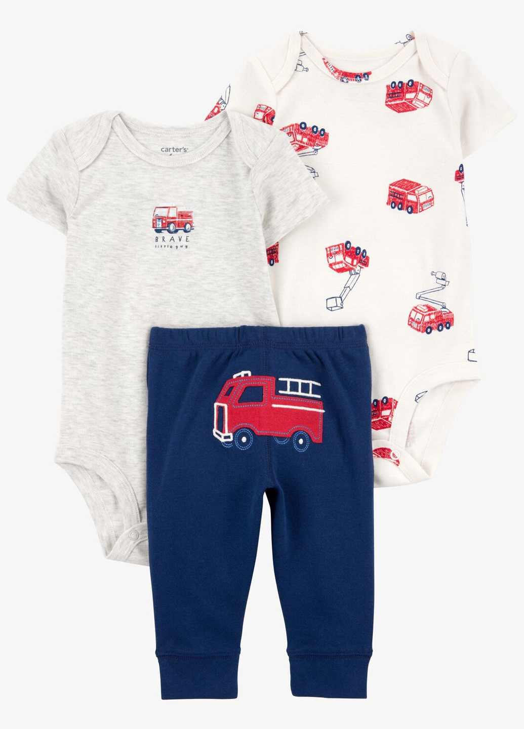 Комбинированный демисезонный комплект (боди (2 шт.), брюки) Carter's