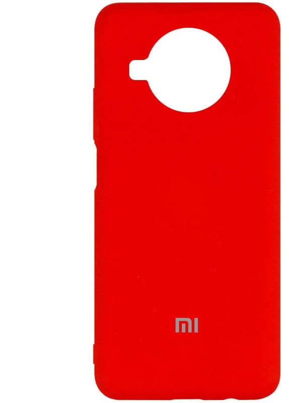 Чохол Silicone Cover My Color Full Protective (A) для Xiaomi Mi 10T Lite / Redmi Note 9 Pro 5G Червоний / Red Epik (237831307)