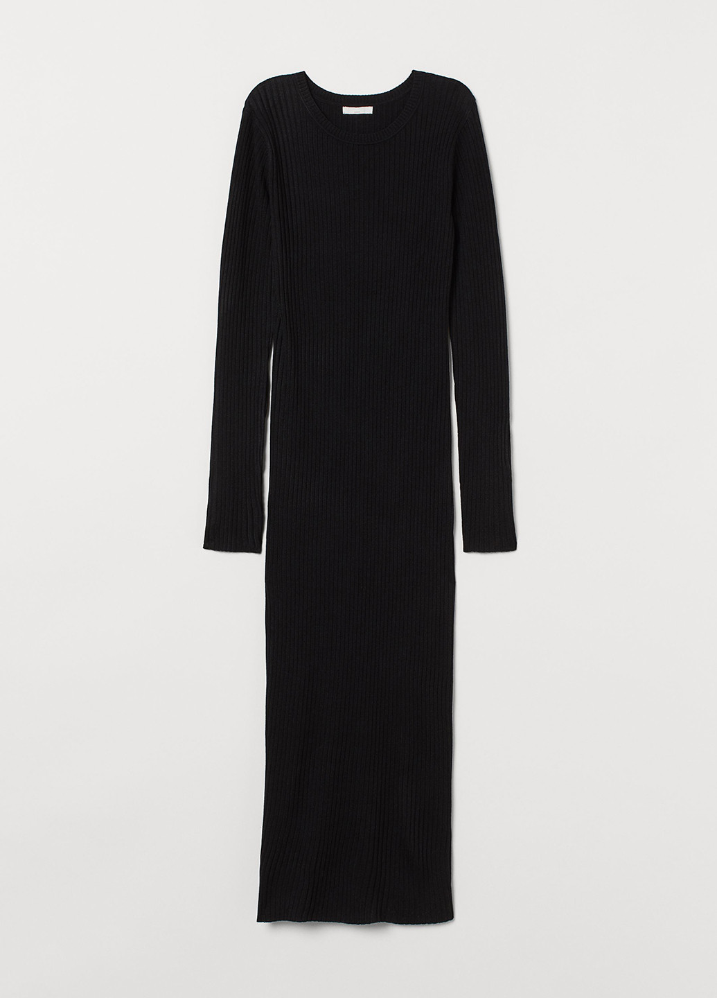 Темно-сіра кежуал сукня сукня светр H&M однотонна