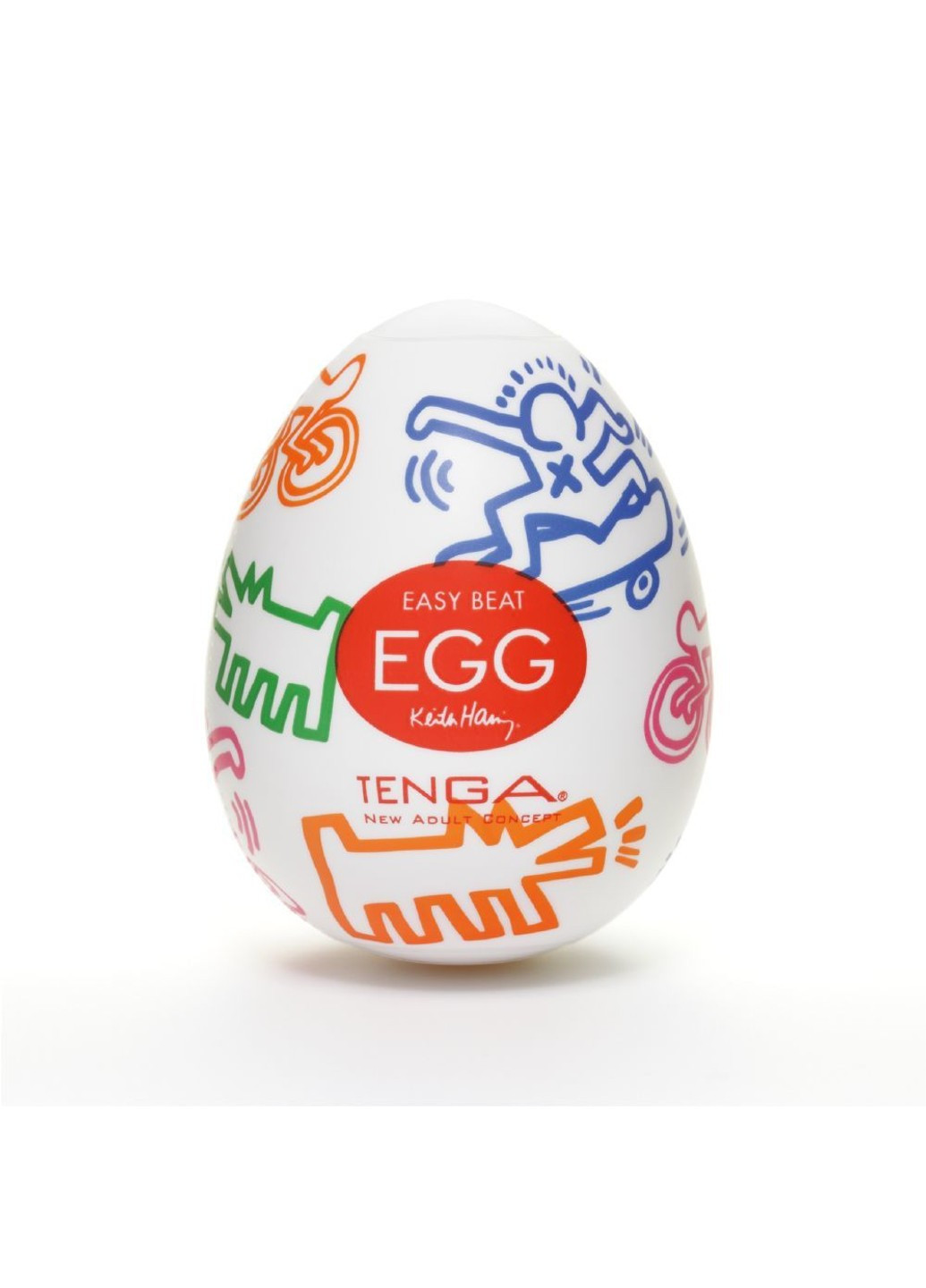 Мастурбатор яйцо Keith Haring EGG Street Tenga (254583394)