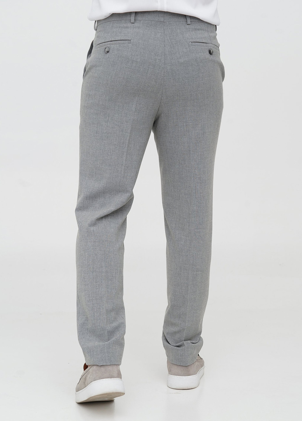 Сірий демісезонний костюм (піджак, штани) брючний Trend Collection