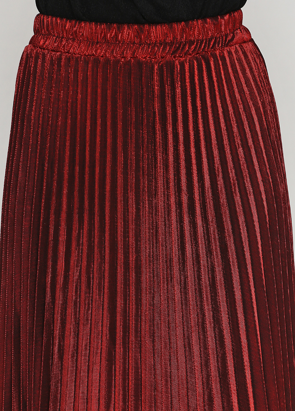 Красная кэжуал однотонная юбка Paccia