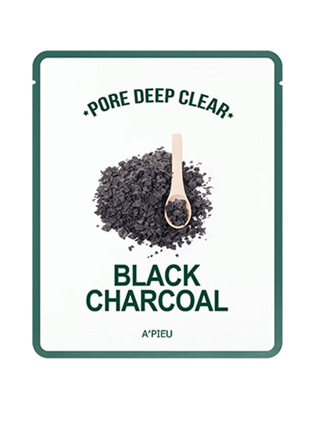 Маска для лица Pore Deep Clear Black Charcoal Mask, 25 г A'pieu (81043667)