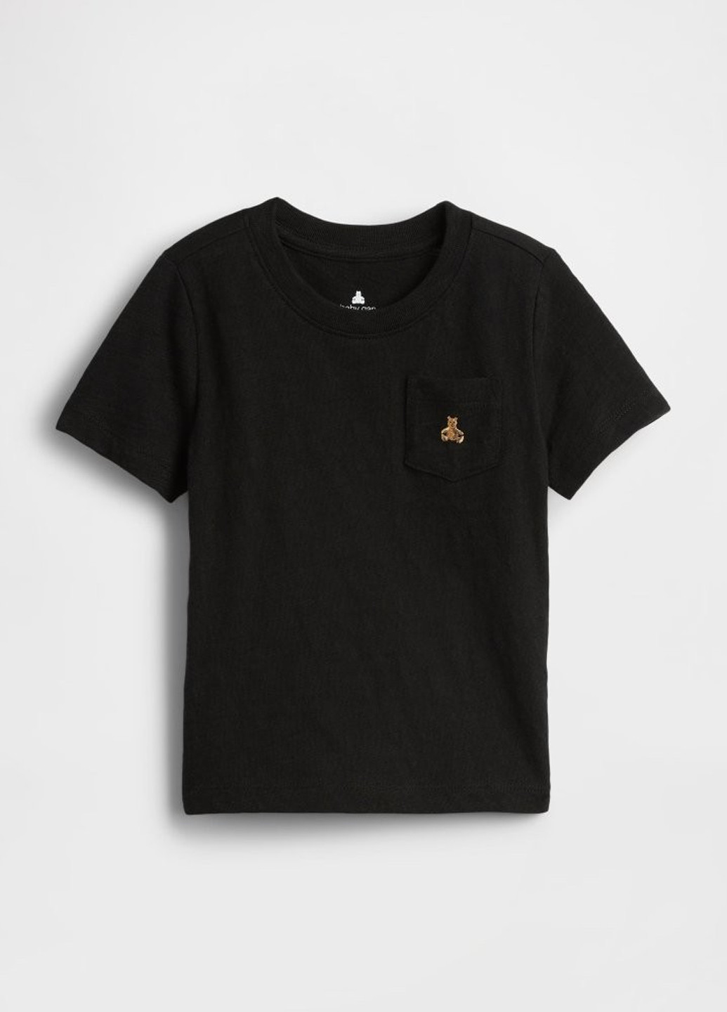 Черная летняя футболка Gap