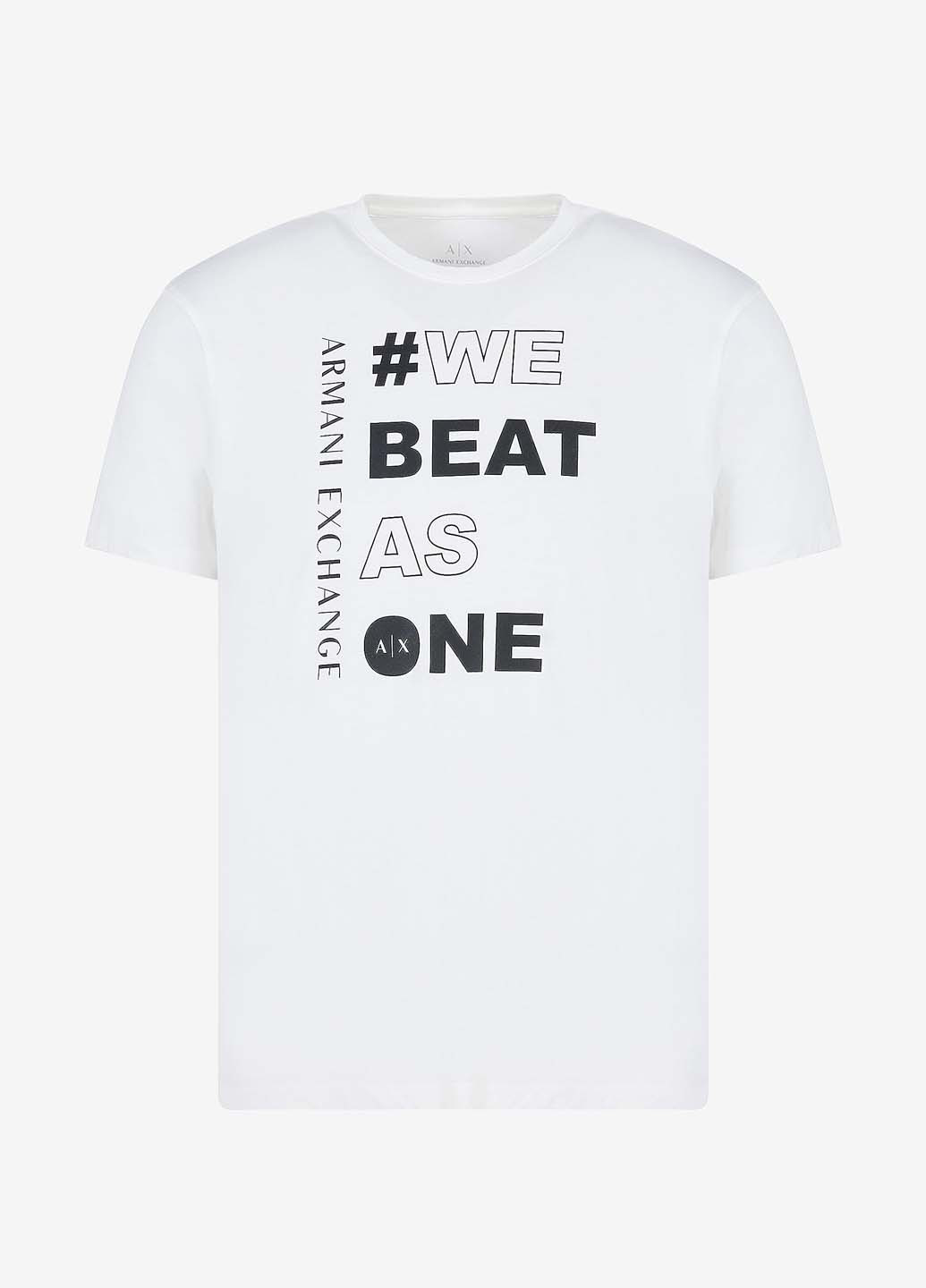 Біла футболка Armani Exchange