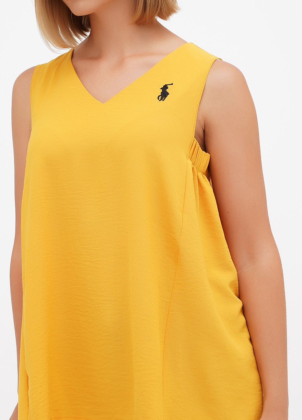 Горчичная блуза Ralph Lauren