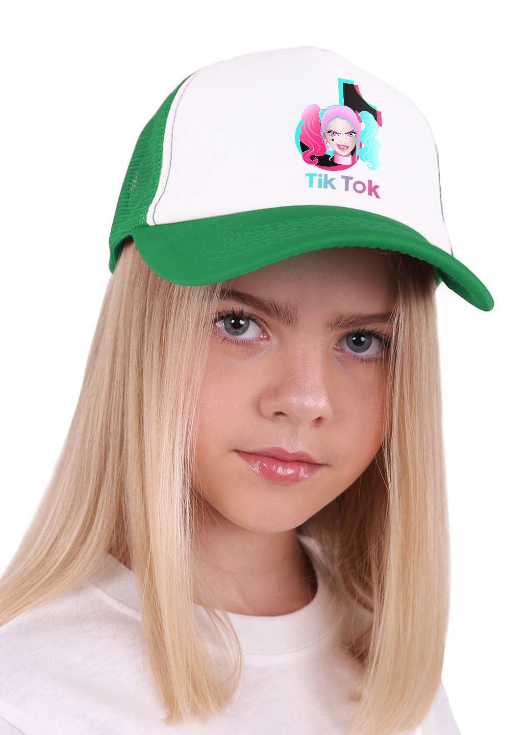 Кепка Тракер дитяча Харлі Квінн (Куінн) ТікТок (Harley Quinn TikTok) (33404-1646) MobiPrint (220824457)