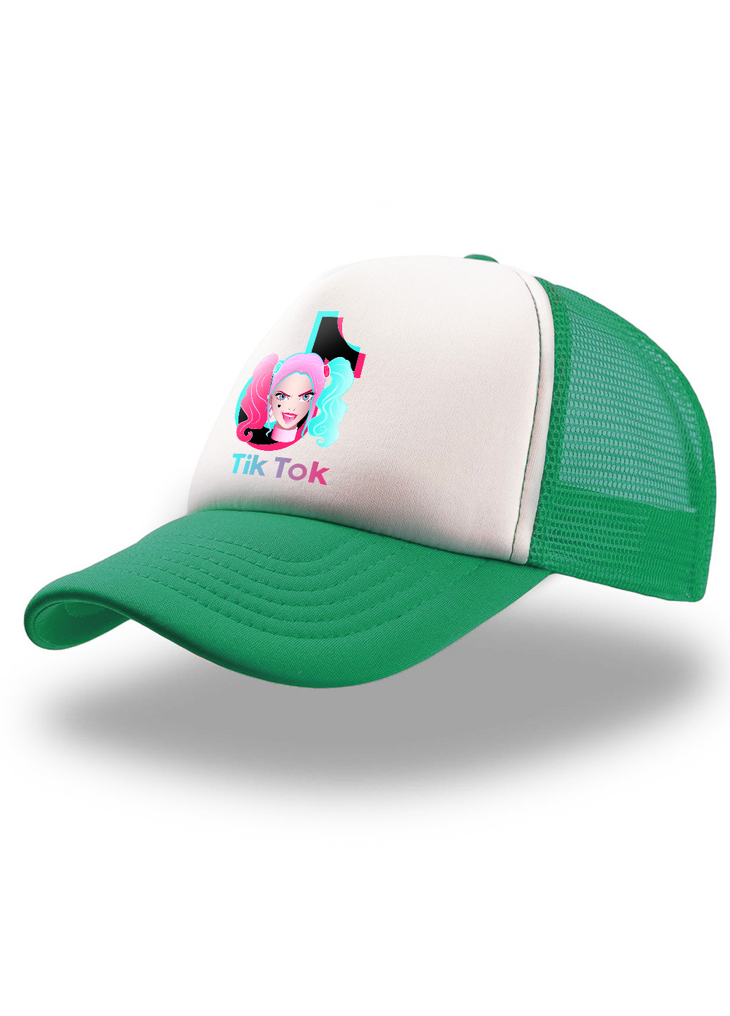 Кепка Тракер дитяча Харлі Квінн (Куінн) ТікТок (Harley Quinn TikTok) (33404-1646) MobiPrint (220824457)