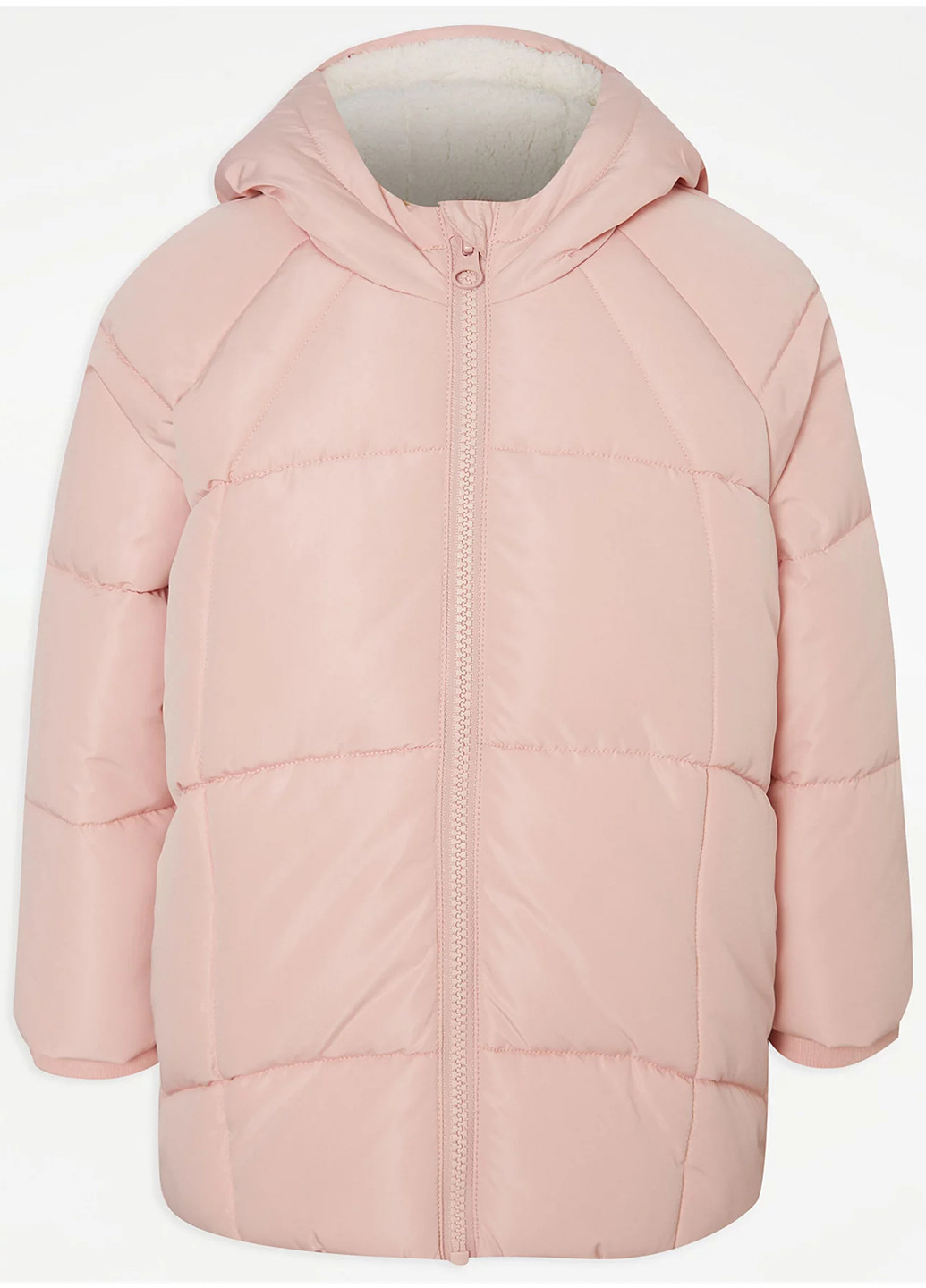 Светло-розовая зимняя куртка George