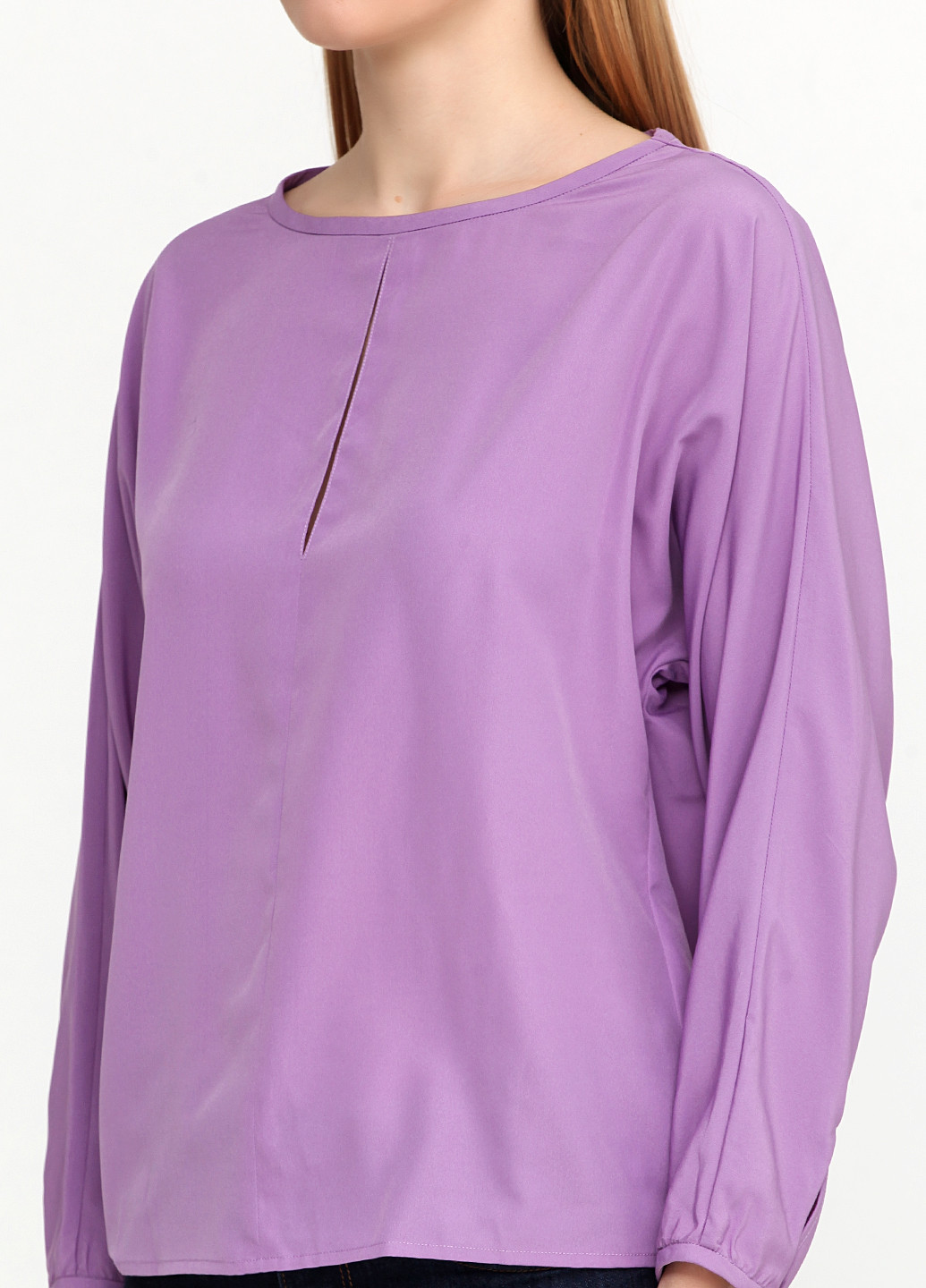 Сиреневая демисезонная блуза Ralph Lauren