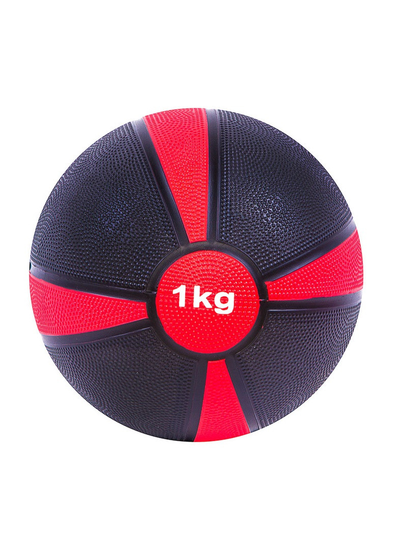 Медбол з відскоком 1 кг EF-MB-SLM-R (набивний медичний м'яч-слембол) EasyFit (243205451)