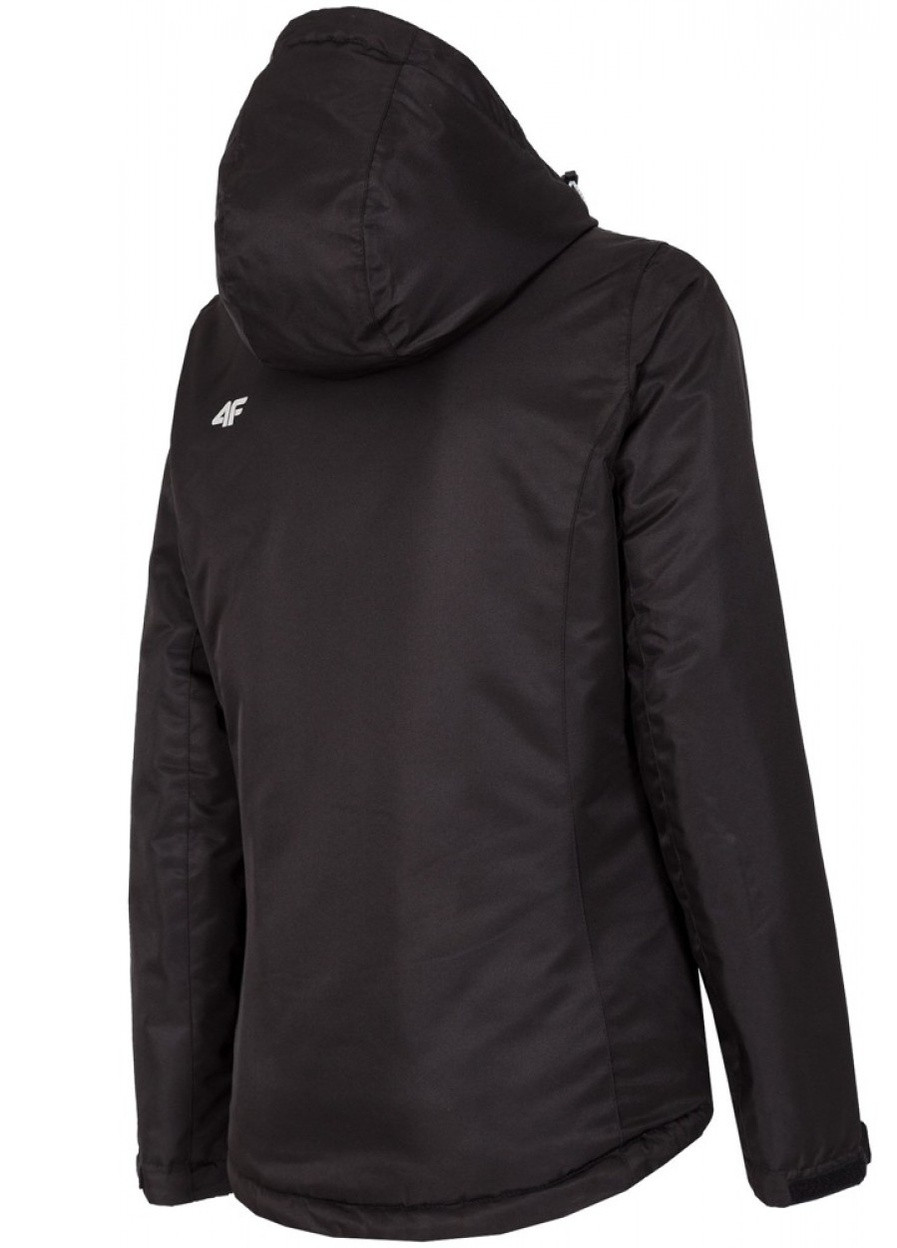 Чорна куртка лижна жіноча чорний (h4z17-kudn001-60) 4F