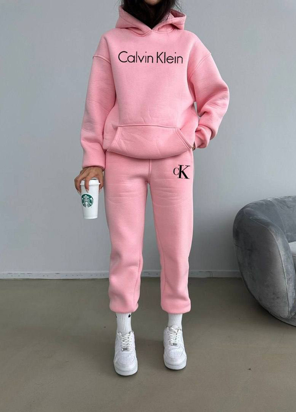 Костюм (худі, штани) Fashion (370052543)