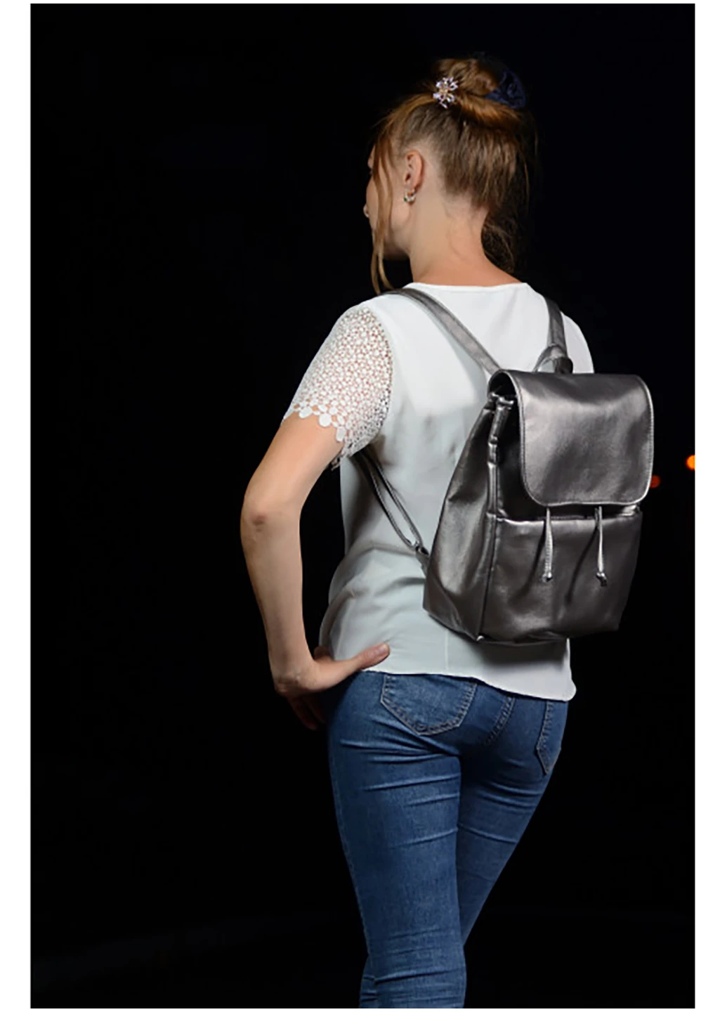 Жіночій рюкзак 30х12х25 см Sambag (252155012)
