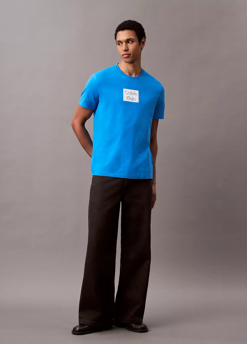 Синяя футболка Calvin Klein