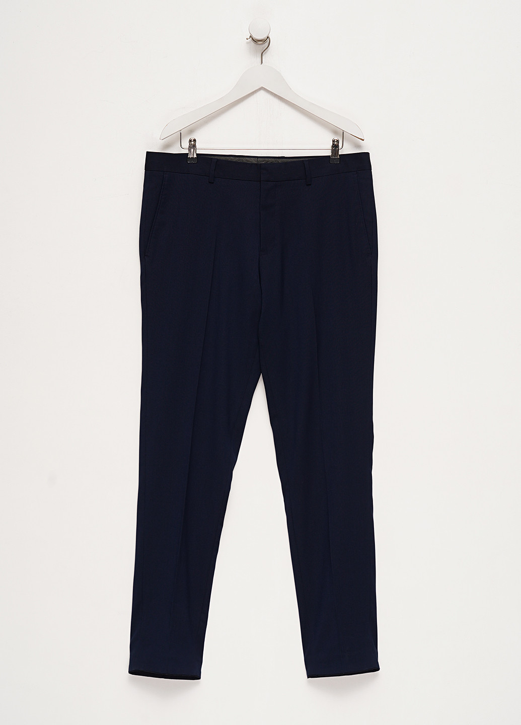 Темно-синие классические, кэжуал демисезонные классические брюки S.Oliver