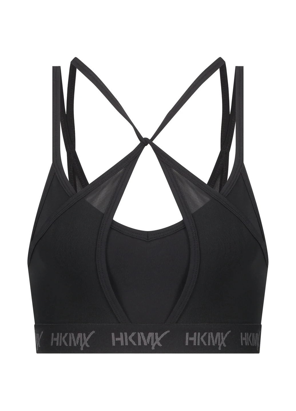 Чорний топ бюстгальтер Hunkemoller без кісточок поліестер