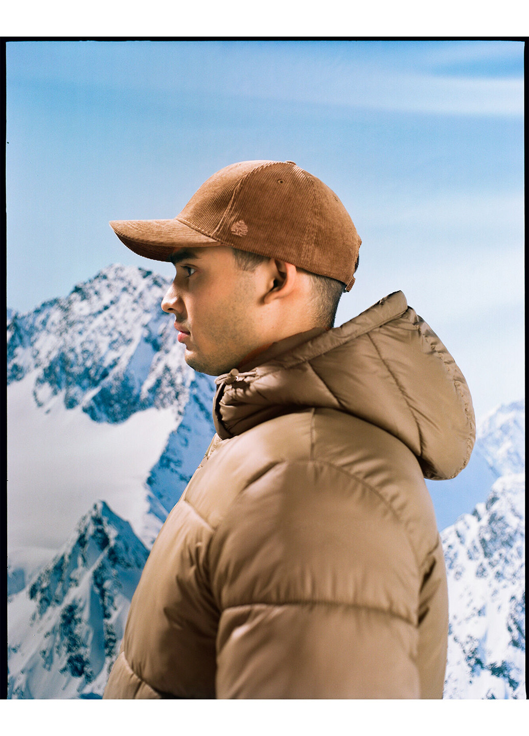 Оливкова (хакі) зимня куртка Springfield