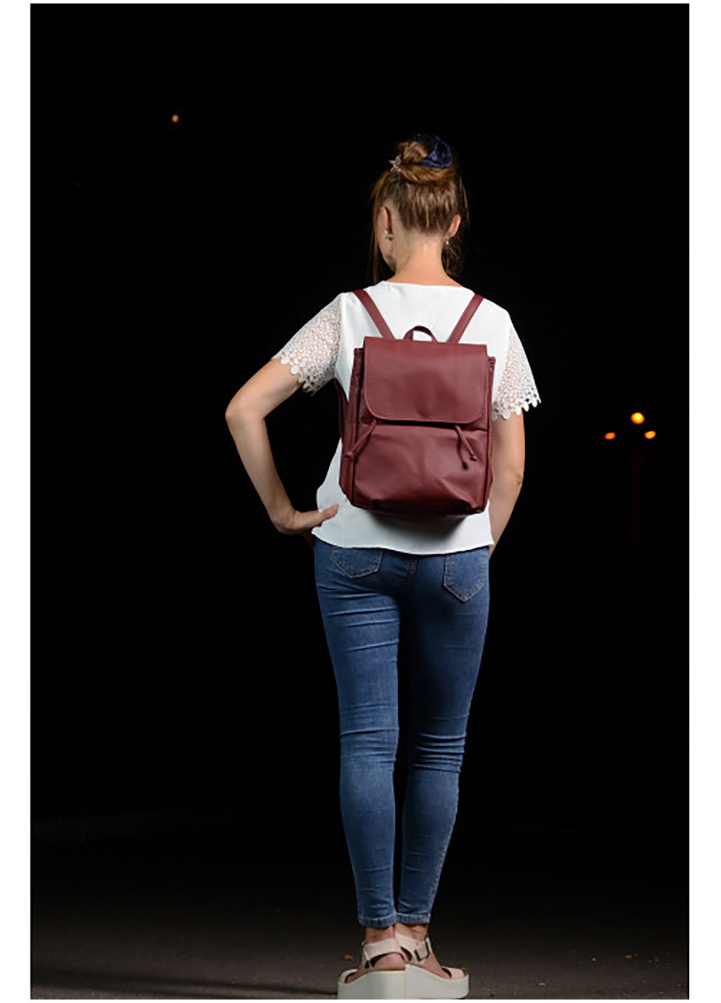 Жіночій рюкзак 30х12х25 см Sambag (252155269)