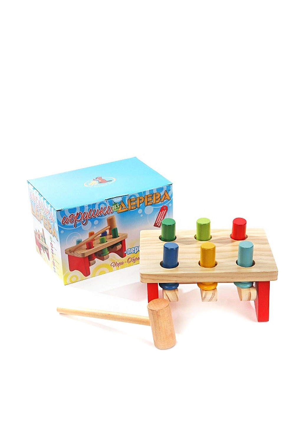 Деревянная игрушка "Гвозди - перевертыши" Игрушки из дерева (17274578)