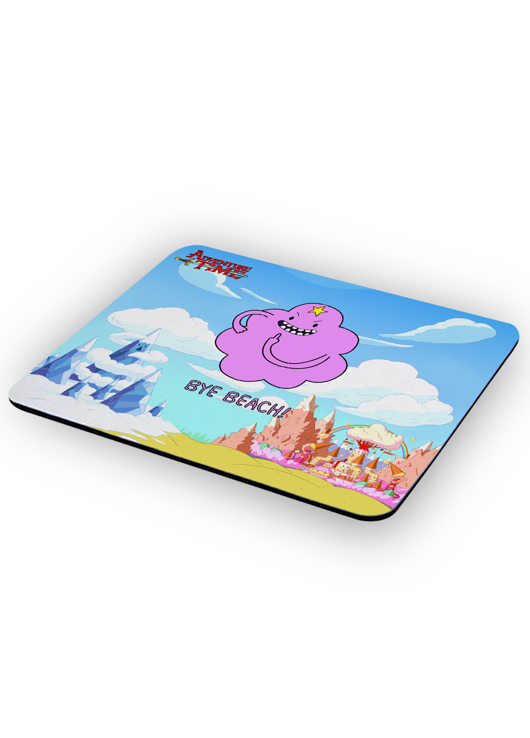 Килимок для мишки Принцеса бубльгум Час Пригод (Princess Bubblegum Adventure Time) (25108-1578) 29х21 см MobiPrint (224437283)