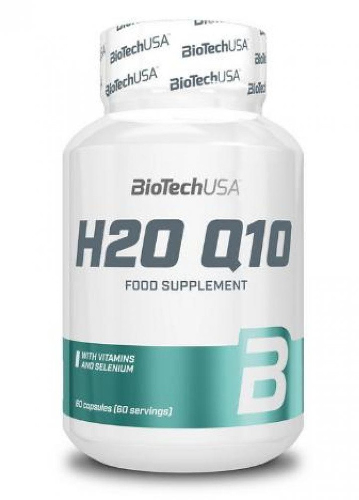 Витаминно-антиоксидатная добавка H2O Q10 60 caps Biotech (254325741)