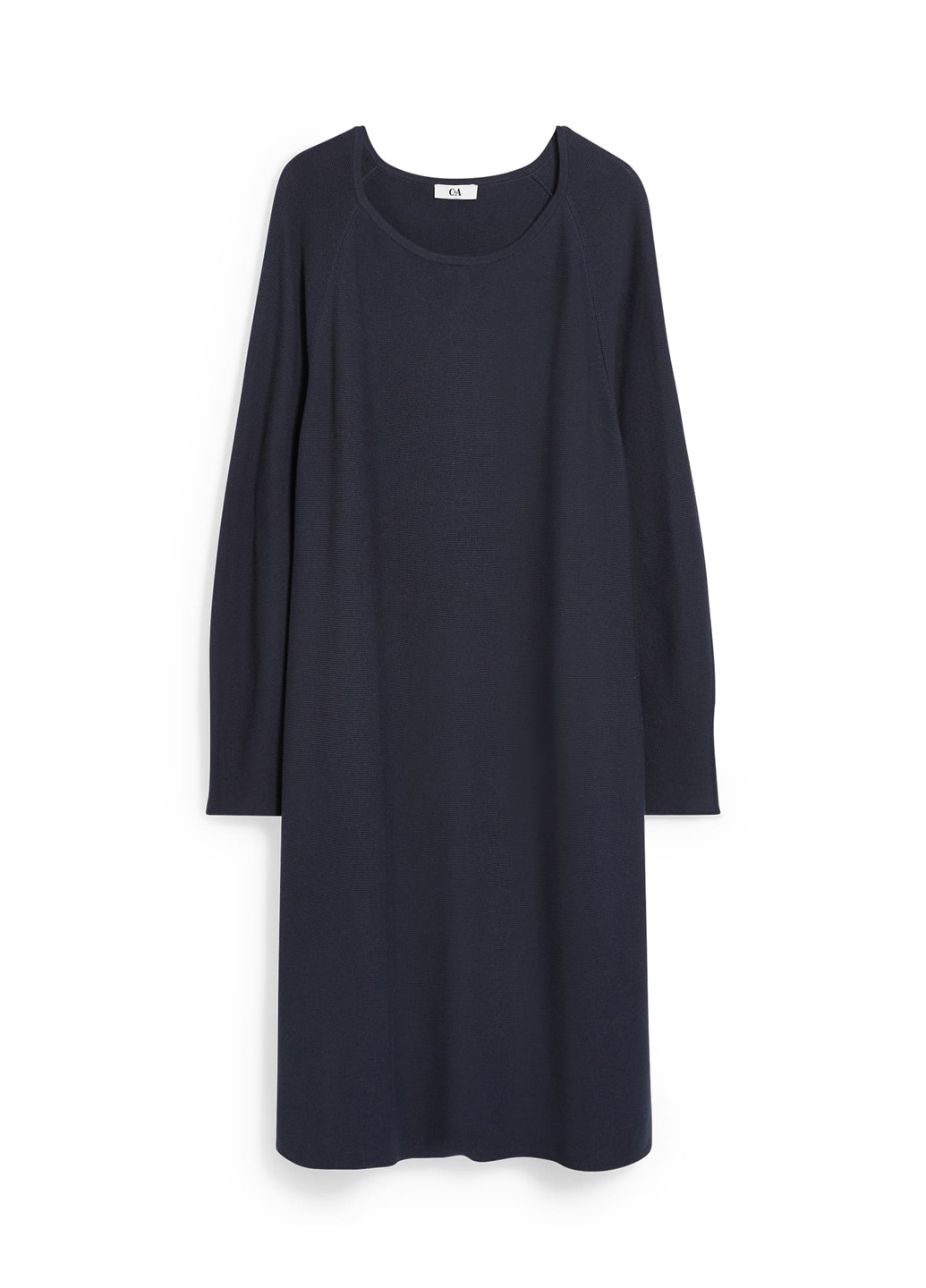 Темно-синя кежуал сукня сукня светр C&A однотонна