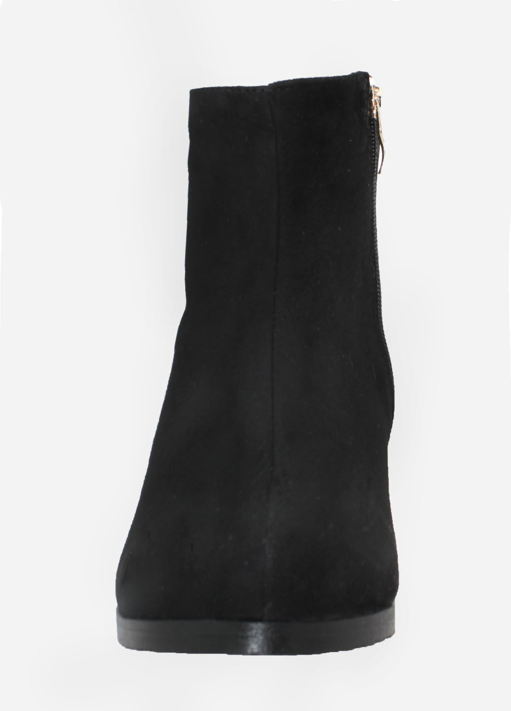 Зимние ботинки rf756-11 черный Foletti из натуральной замши
