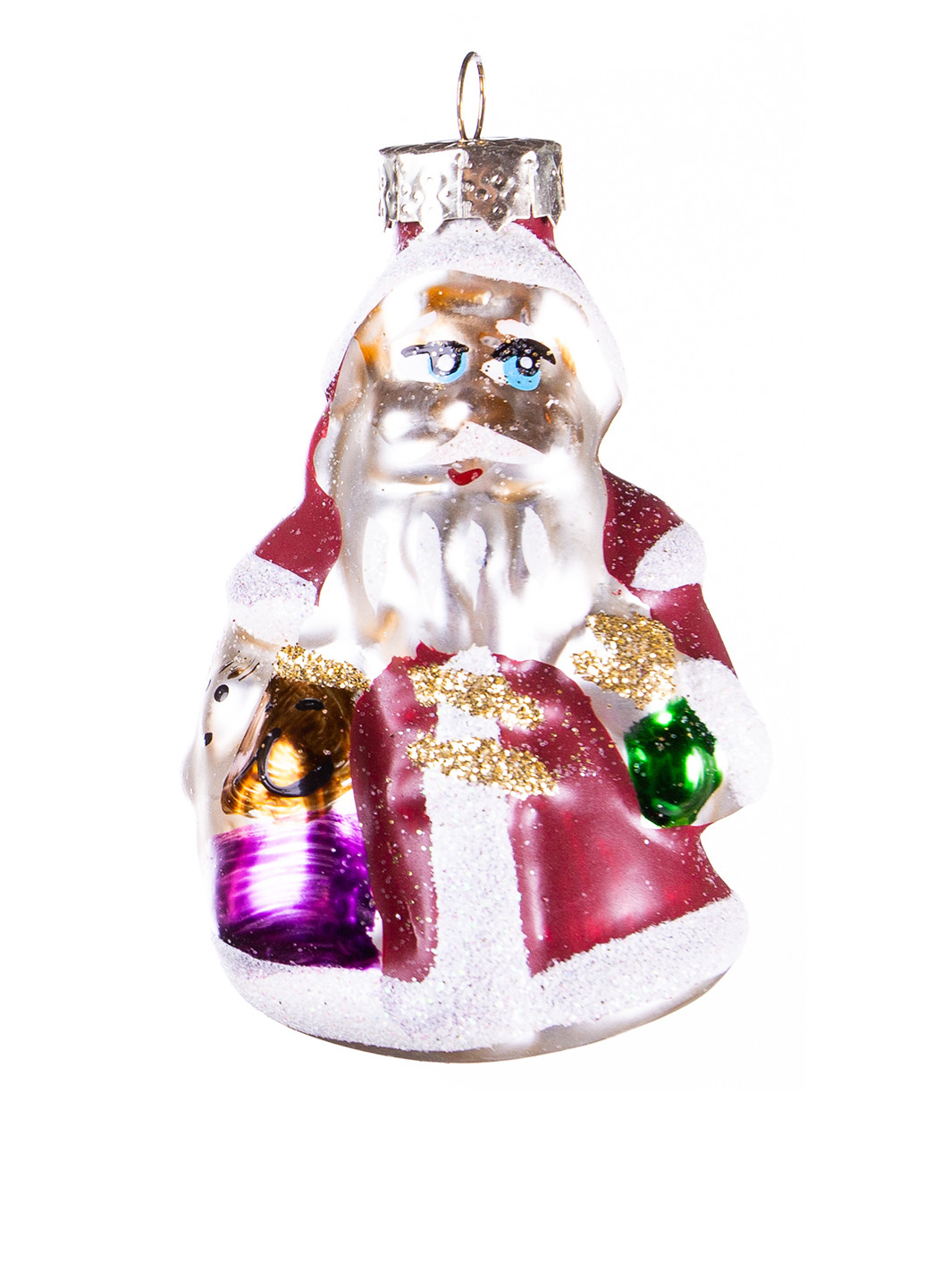 Новогоднее украшение Дед Мороз, 9,5х5,5х3 см Melinera (158370297)